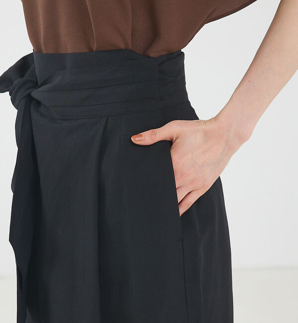 qualite「ライトリネンラップパンツ」|その他|