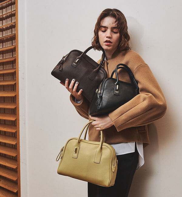 LOWELL things「【STORY掲載】Jaunt/レザー2WAYボストンバッグ」|ボストンバッグ|