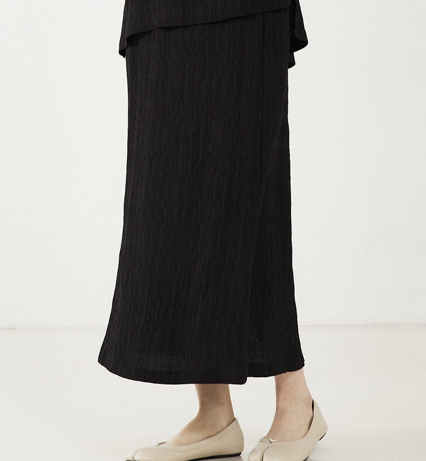 abahouse mavie「【セットアップ対応】楊柳タイトスカート」|スカート|ブラック