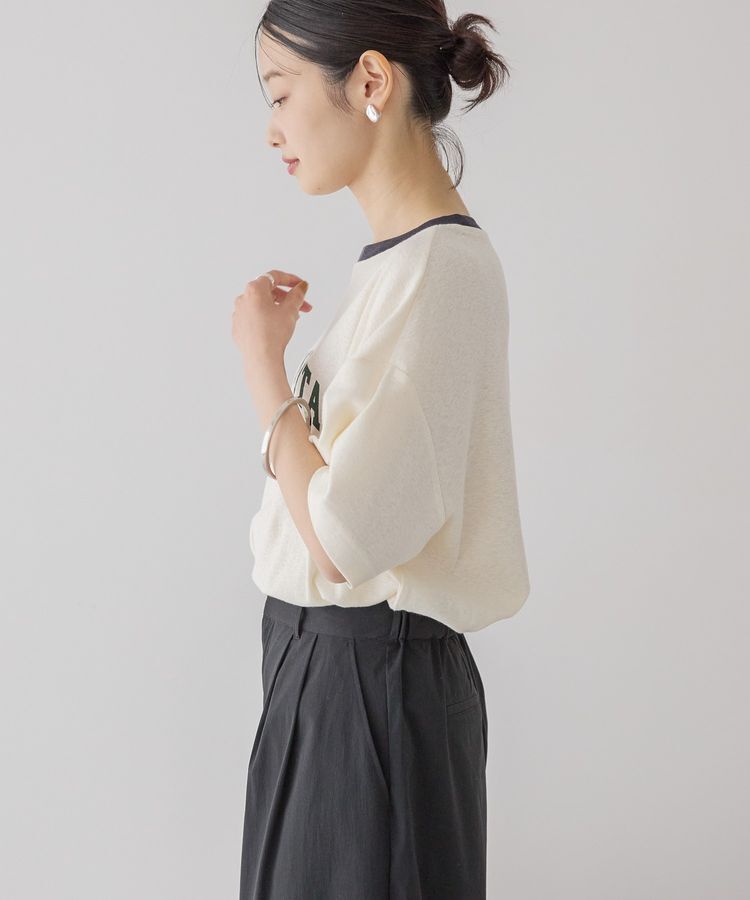 AMERICAN HOLIC「ロゴ入りヴィンテージ半袖プルオーバー」|Tシャツ・カットソー|