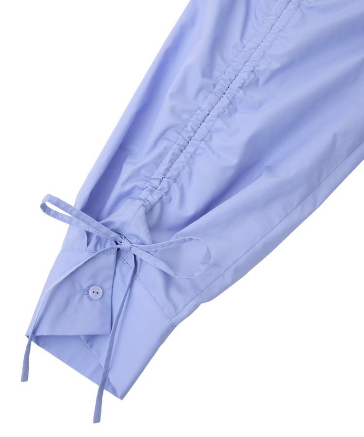 Green Parks「イージーケア袖シャーリングシャツ」|シャツ・ブラウス|