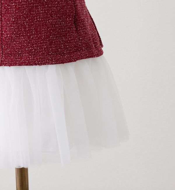  「ハートボタン切替ミニワンピース」|ワンピース|