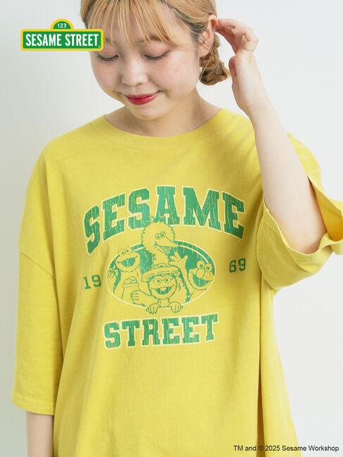 SM2「【SESAME STREET meets SM2】プリントアソートTシャツ」|Tシャツ・カットソー|イエロー