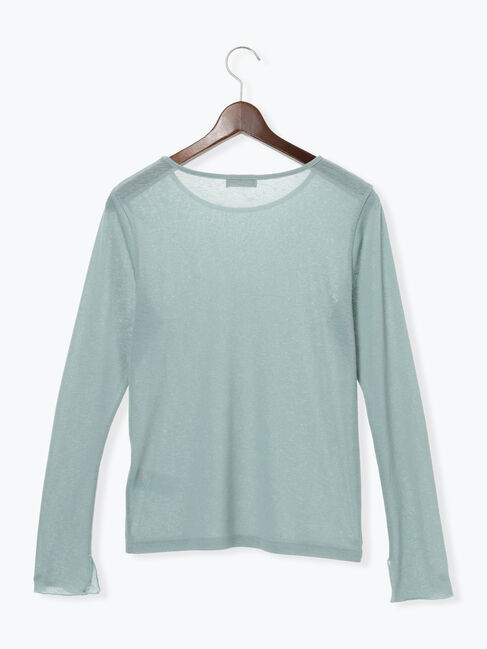 Samansa Mos2「シアーカットソー」|Tシャツ・カットソー|