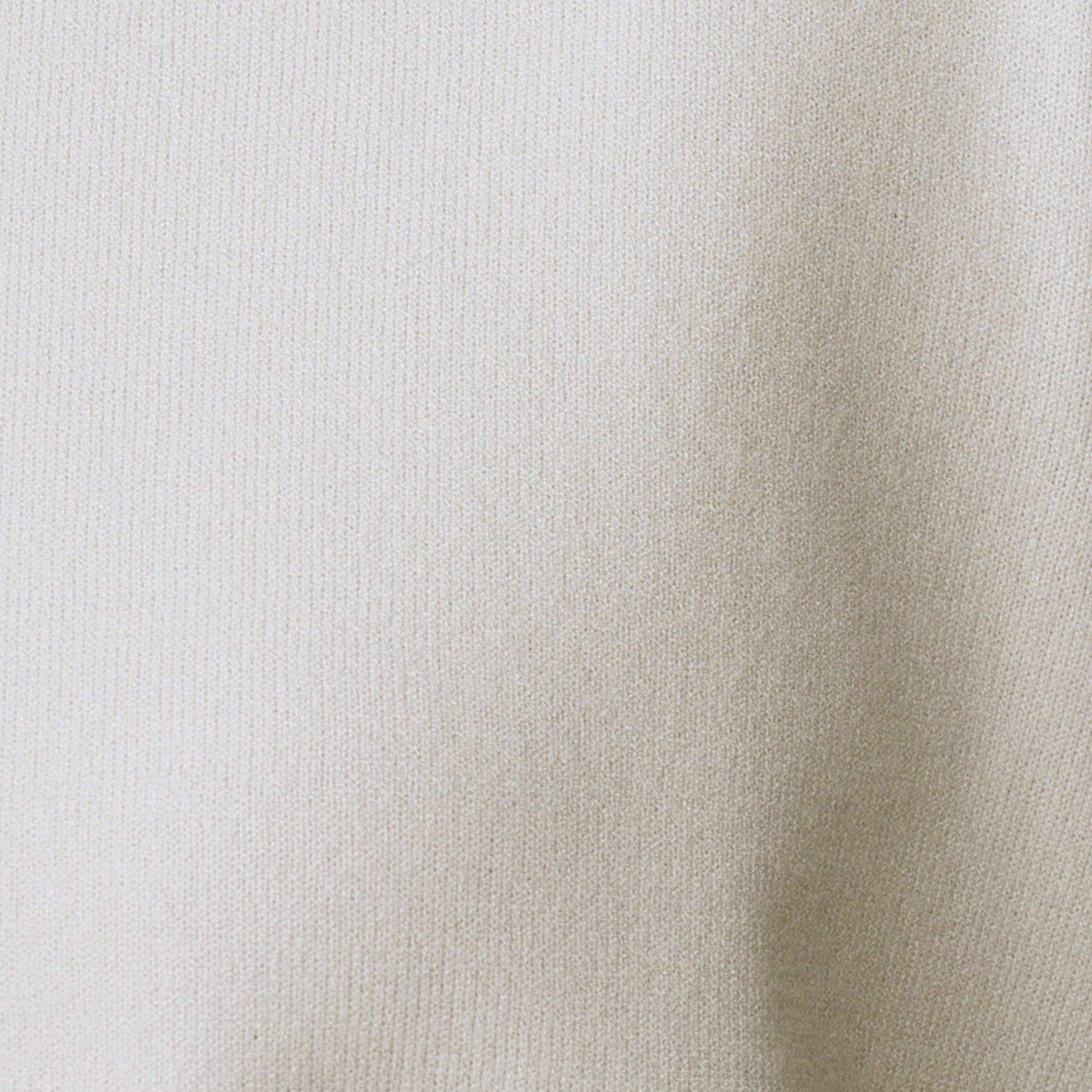 UNTITLED「【フリル取り外し可/きれいめエレガント】フリルシャツレイヤード風ニット」|ニット・セーター|