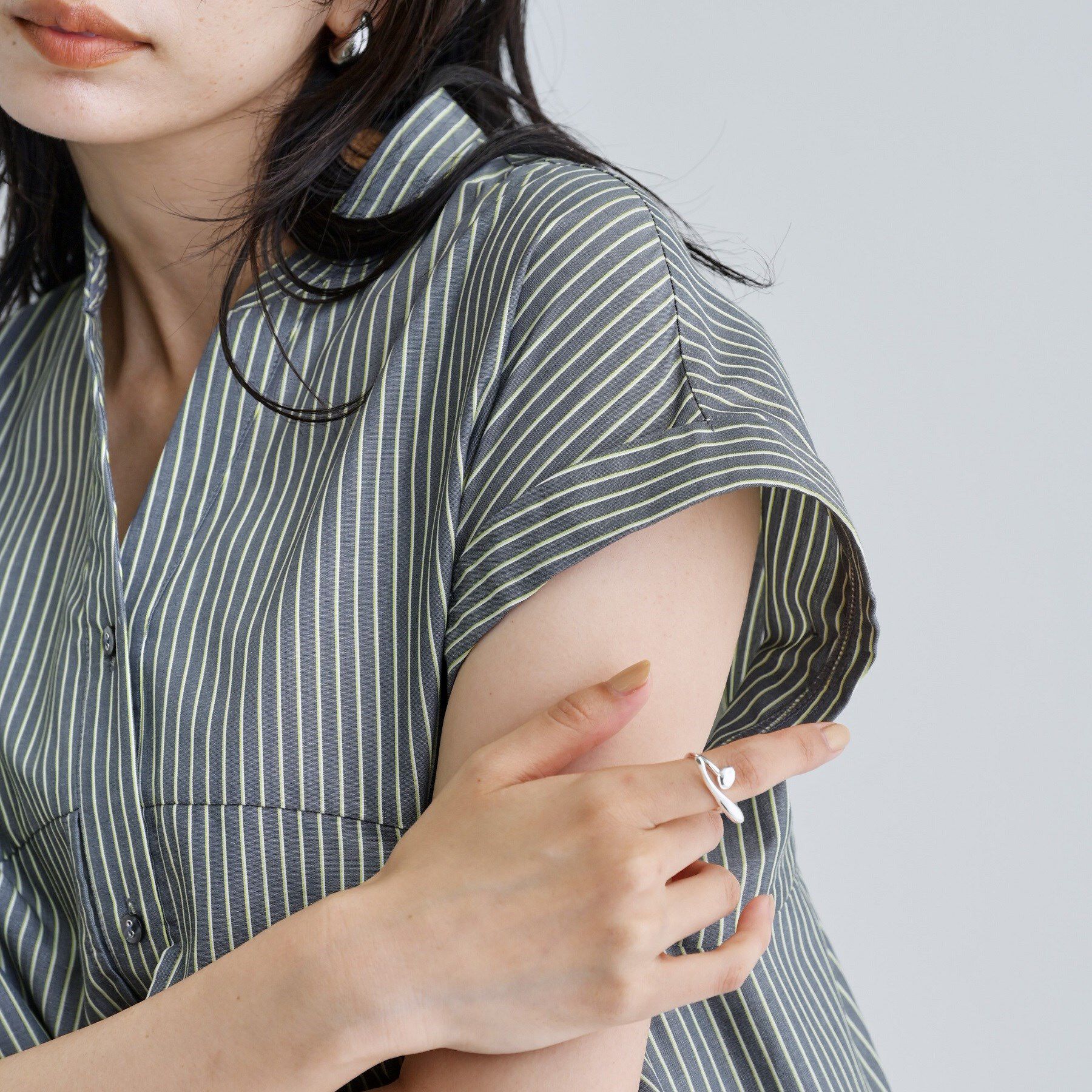 GALLEST「2WAYペプラムシャツ」|シャツ・ブラウス|