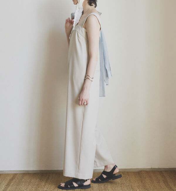 Doux archives「ワイドストラップサロペット」|ワンピース|