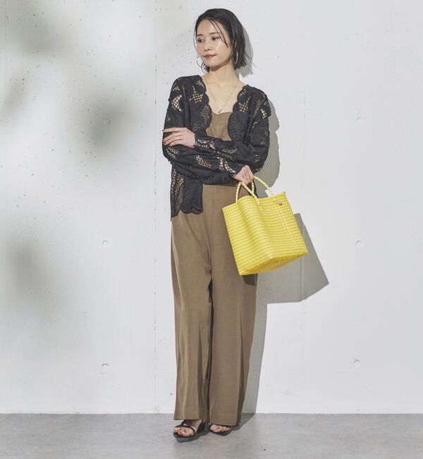 Doux archives「ワイドストラップサロペット」|ワンピース|