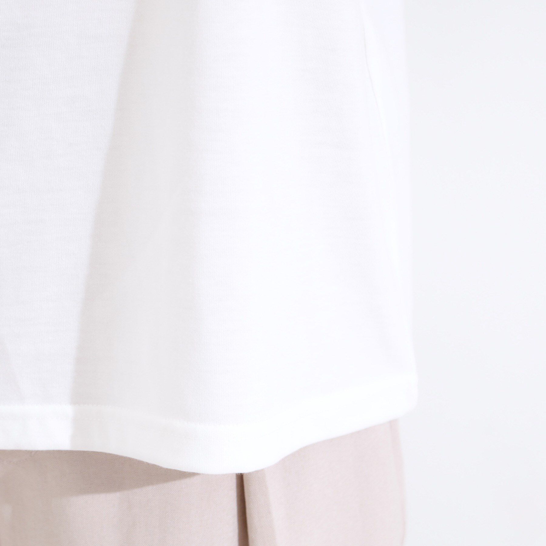 SHOO･LA･RUE「【S-LL/2点セット】着るだけでコーデが決まる 麻調5分袖ブラウス＋タンクトップ」|シャツ・ブラウス|