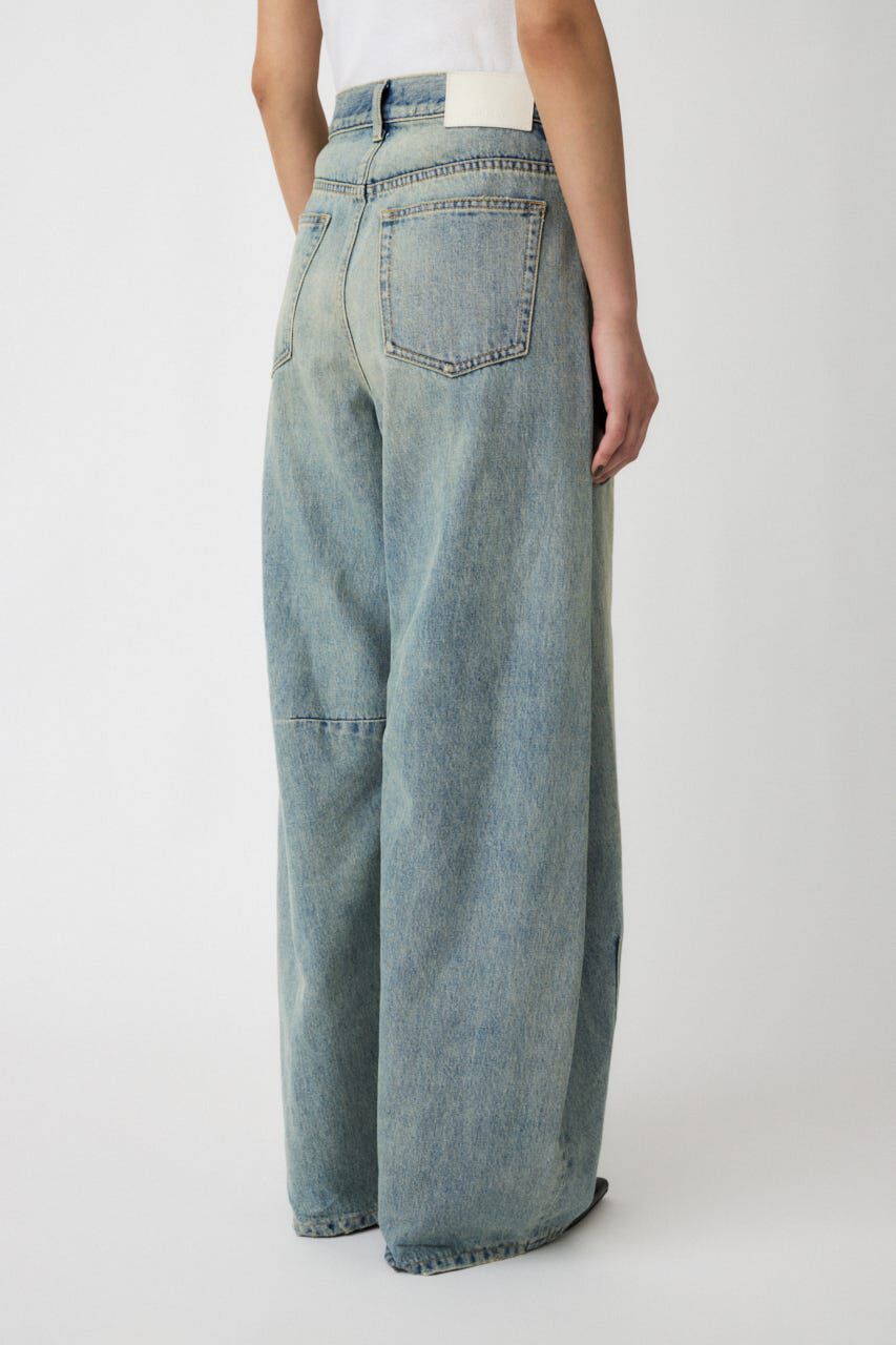 MOUSSY「HORSESHOE バギー」|デニム|