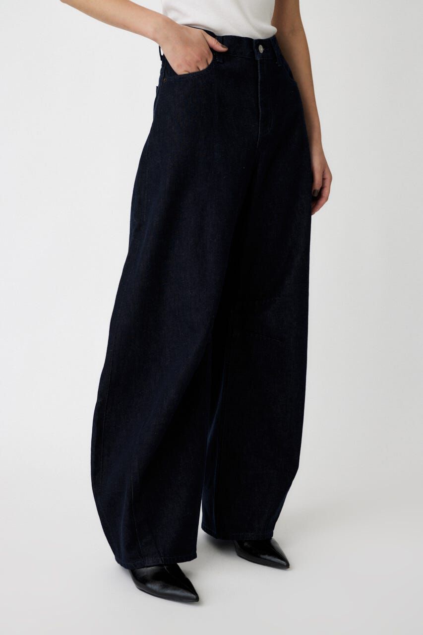 MOUSSY「HORSESHOE バギー」|デニム|