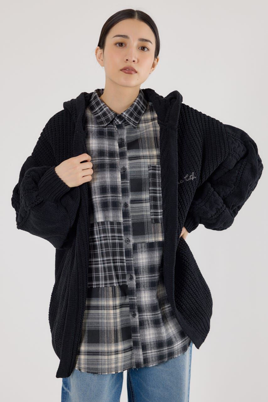 RODEO CROWNS「モールニットトッパーカーディガン」|カーディガン|