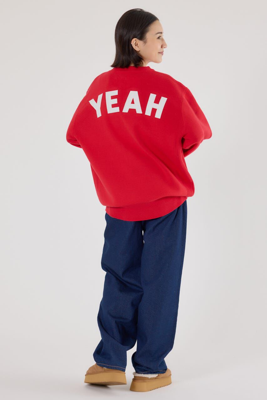 RODEO CROWNS「フェルトアップリケニットトップス」|ニット・セーター|