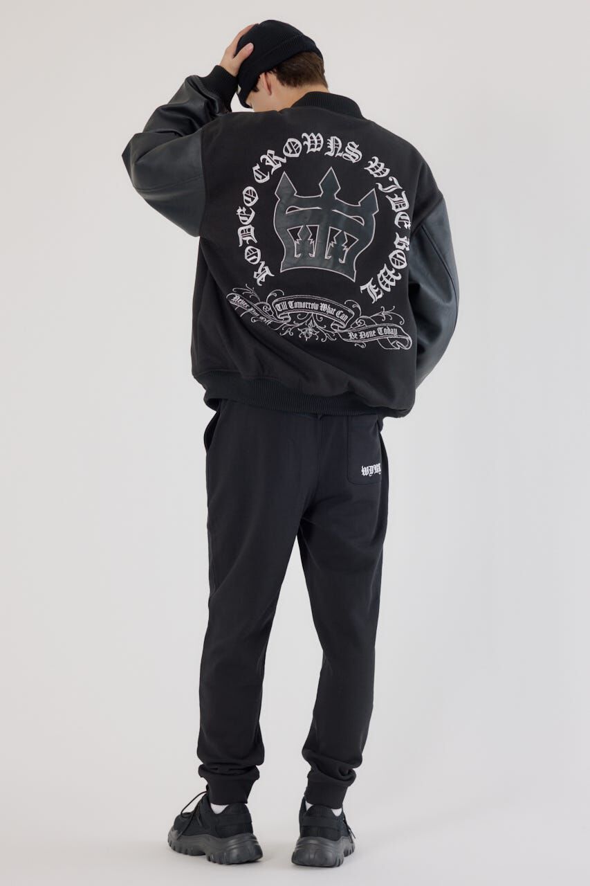 RODEO CROWNS「Blackletter スタジャン」|ブルゾン・スタジャン|