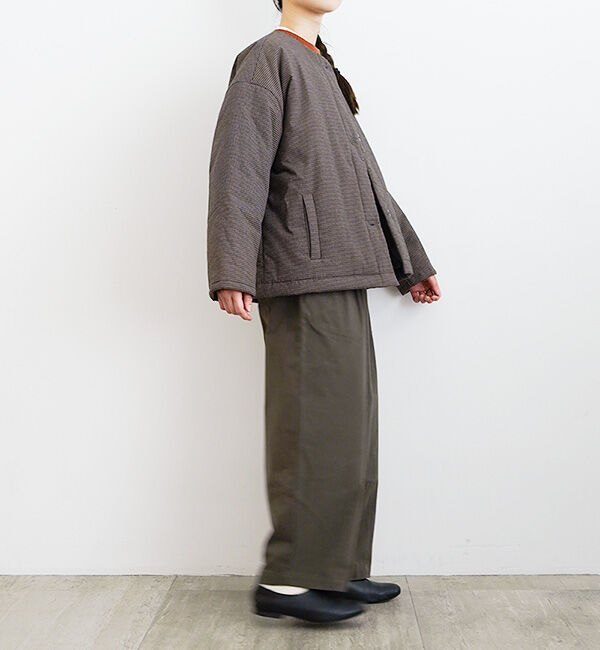 オローネ「フォーカスウォームショートコート」|ダウン|