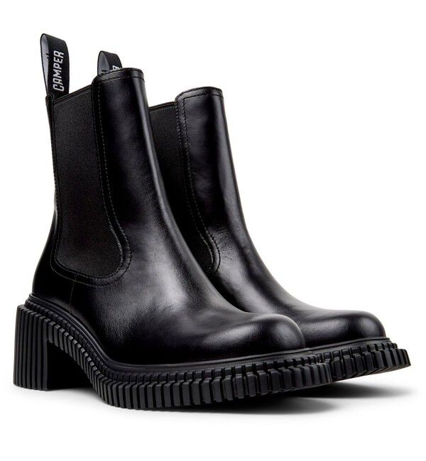 CAMPER「[カンペール] PIX LONDON / アンクルブーツ」|ロングブーツ|ブラック