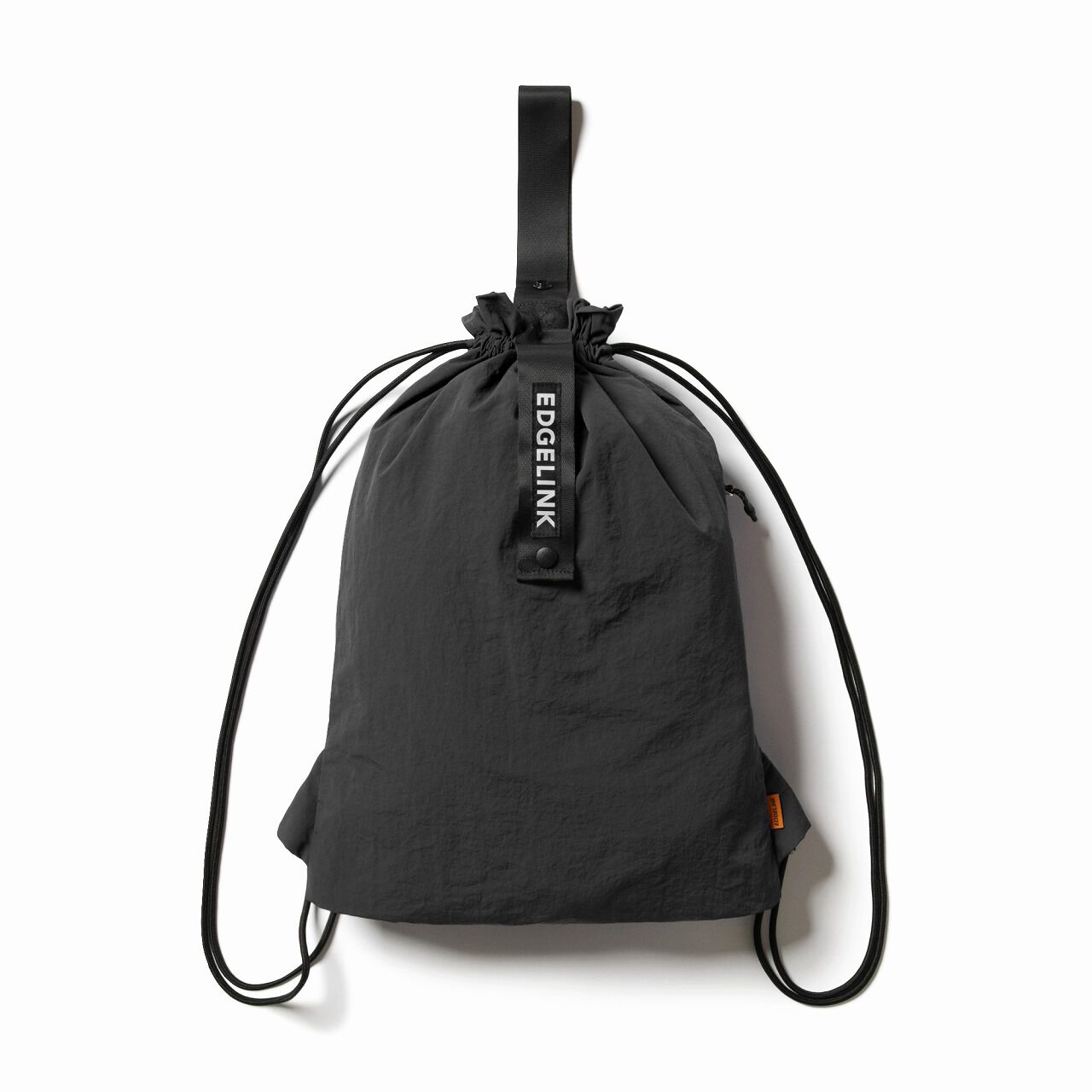 EDGELINK「EDGELINK／エッジリンク NAMPAK ポケッタブルナップサック 60191」|リュック|ブラック