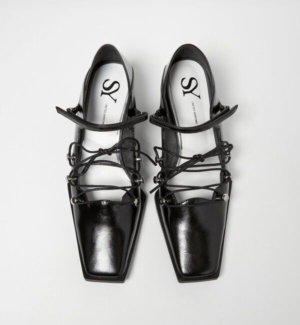 ODETTE E ODILE「＜SY＞スカラップレースアップ パンプス45&uarr;」|パンプス|