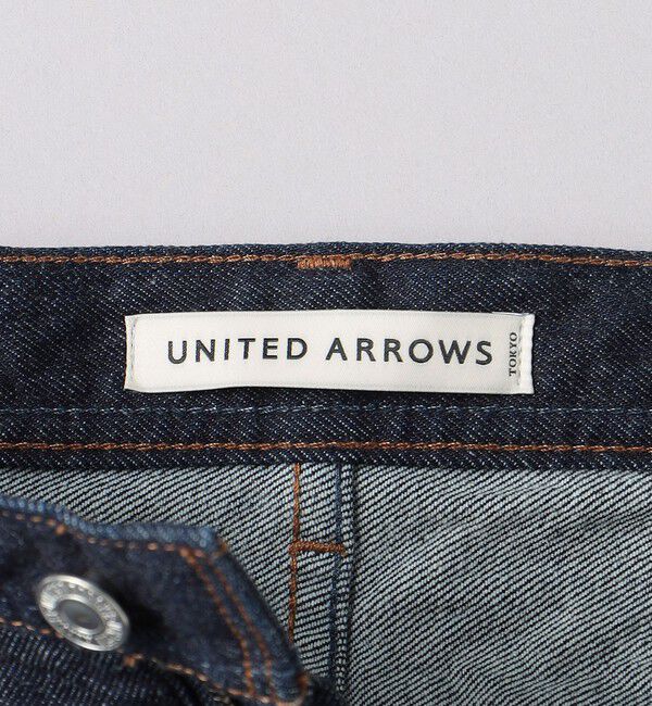 UNITED ARROWS「オーセンティック ユーロテーパード 5ポケット デニムパンツ」|デニム|