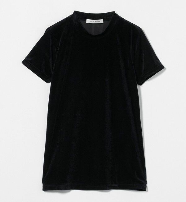AEWEN MATOPH「＜AEWEN MATOPH＞シアー ベロア Tシャツ」|Tシャツ・カットソー|