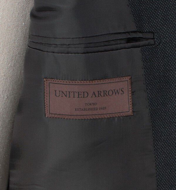 UNITED ARROWS「山栄 バーズアイ シングル3ボタン スーツ REGULAR MODEL‐ストレッチ（ヨコ）‐」|スーツ|