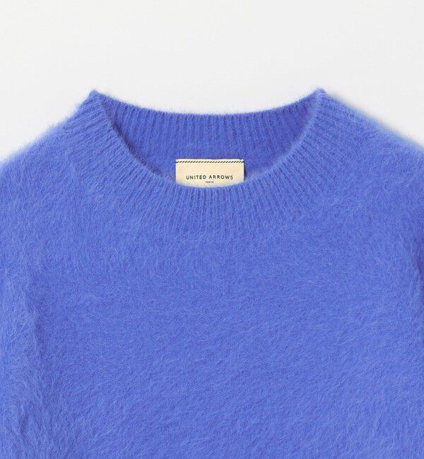 UNITED ARROWS「フォックスカシミヤ パフ ハーフスリーブ ニット」|ニット・セーター|
