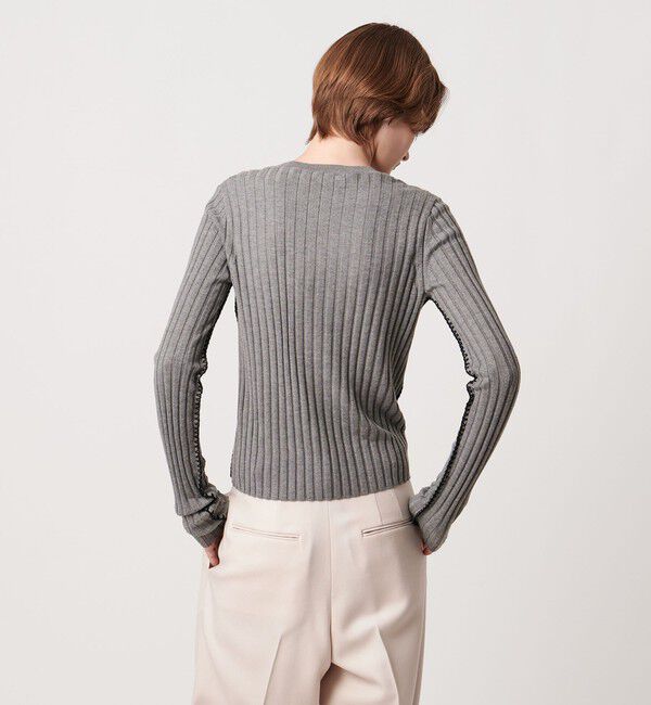 AEWEN MATOPH「＜AEWEN MATOPH＞リブハンドステッチプルオーバーニット」|ニット・セーター|