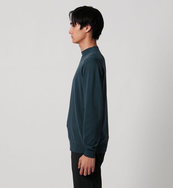 UNITED ARROWS「モックネックニット UA COZY ウォッシャブル」|ニット・セーター|