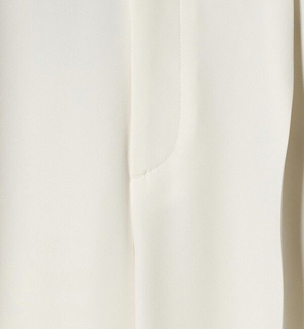 UNITED ARROWS「2タック ワイドパンツ WHITE ‐ウォッシャブル‐」|その他|