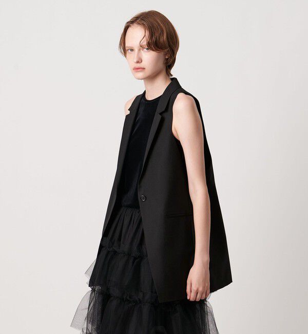 AEWEN MATOPH「＜AEWEN MATOPH＞ウールモヘヤ アメリカンスリーブベスト」|ベスト・ジレ|