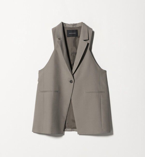 AEWEN MATOPH「＜AEWEN MATOPH＞ウールモヘヤ アメリカンスリーブベスト」|ベスト・ジレ|