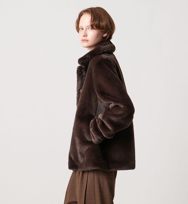 AEWEN MATOPH「＜AEWEN MATOPH＞フェイクファーショートコート」|その他|
