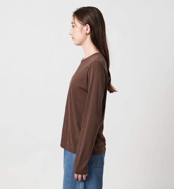 UNITED ARROWS「コットン ジャージー ロングスリーブ カットソー ‐ウォッシャブル‐」|Tシャツ・カットソー|