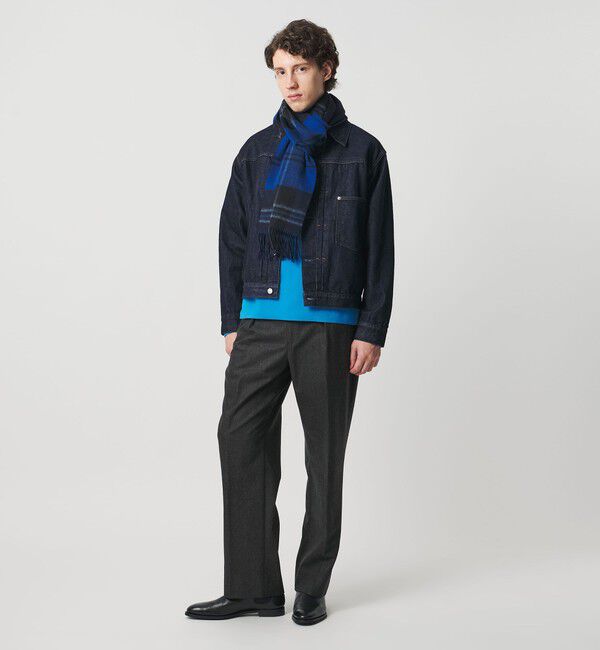 UNITED ARROWS「ライトメルトン ミリタリートラウザーズ」|スラックス|