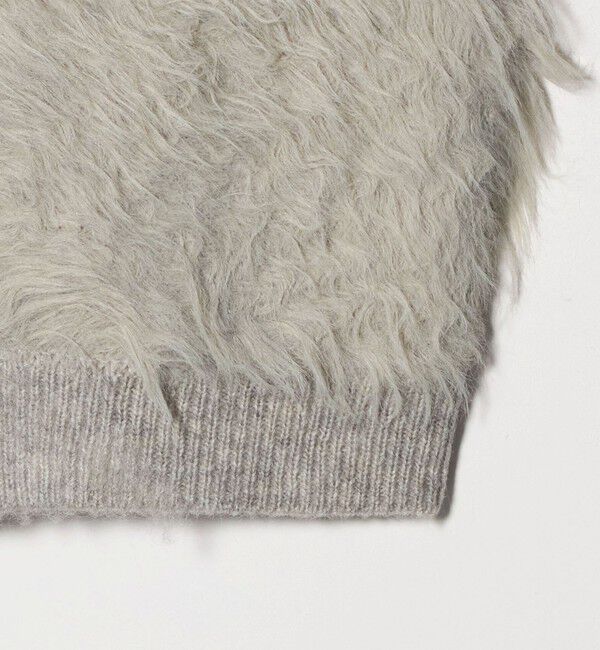 ASTRAET「＜ASTRAET＞シャギー Vネック ベスト」|ベスト・ジレ|