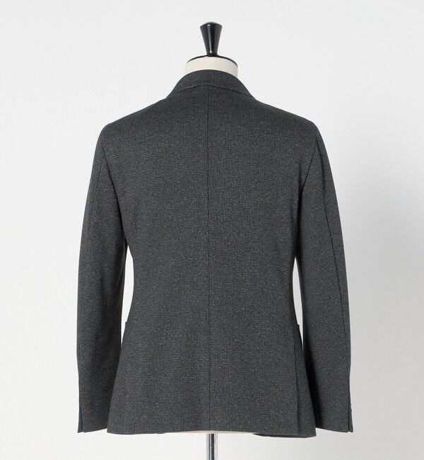 UNITED ARROWS「ハウンドトゥース ジャージ シングル2ボタン テーラードジャケット COMFORT EASY‐MODEL」|テーラードジャケット|