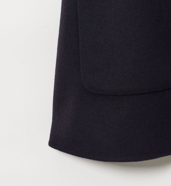 UNITED ARROWS「バイカラー リバー Aライン コート」|その他|