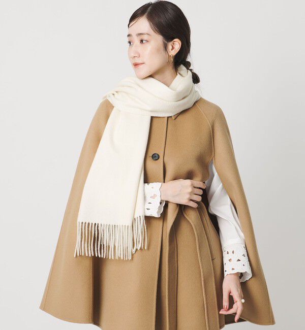 UNITED ARROWS「カシミヤ ソリッド ストール」|ストール|