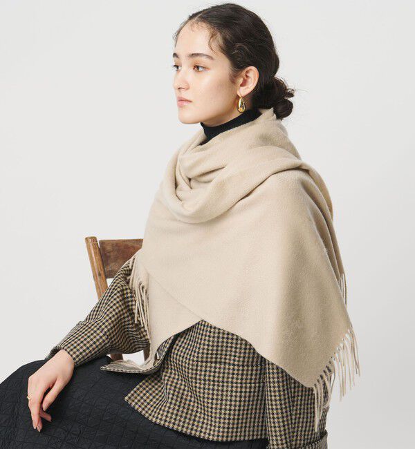 UNITED ARROWS「カシミヤ ソリッド ストール」|ストール|