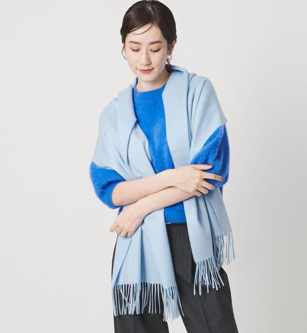 UNITED ARROWS「カシミヤ ソリッド ストール」|ストール|