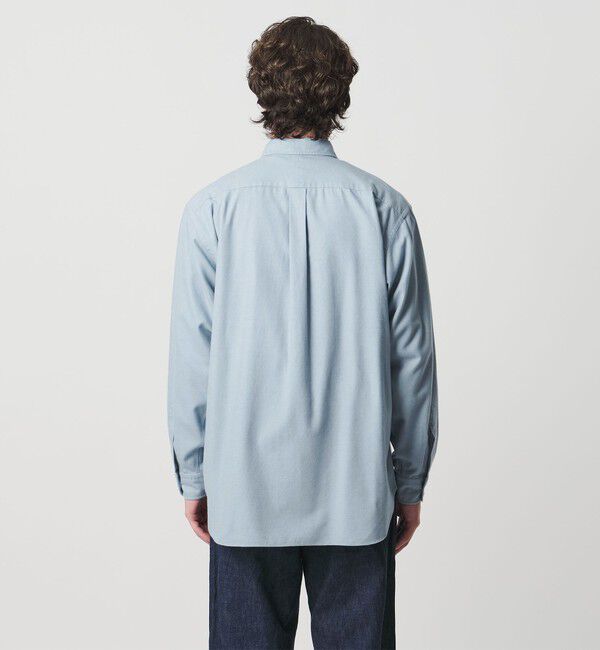 UNITED ARROWS「カリビアーナミルズ ブラッシュド レギュラーカラーシャツ」|シャツ・ブラウス|