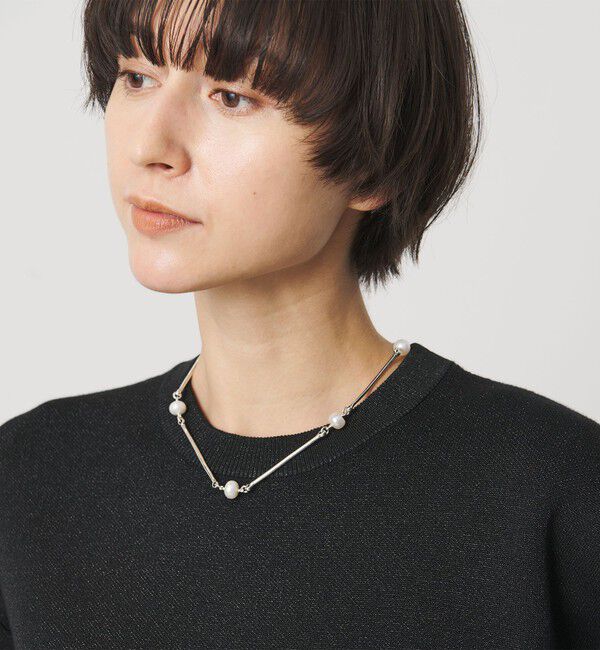 UNITED ARROWS「＜PHILIPPE AUDIBERT＞NINA イミテーションパール ネックレス」|ネックレス|