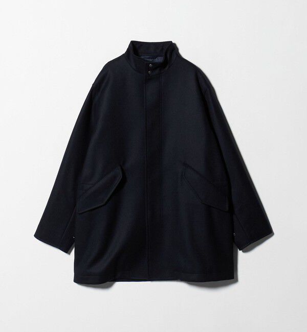 UNITED ARROWS「ウーステッドメルトン ミリタリーコート」|その他|