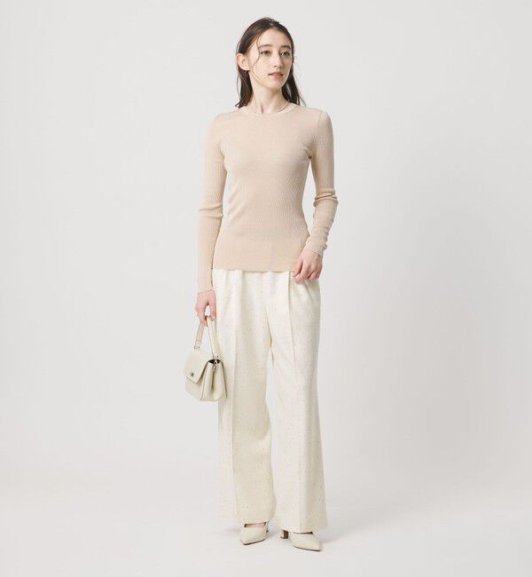 UNITED ARROWS「フラノ スパンコール イージー パンツ」|その他|