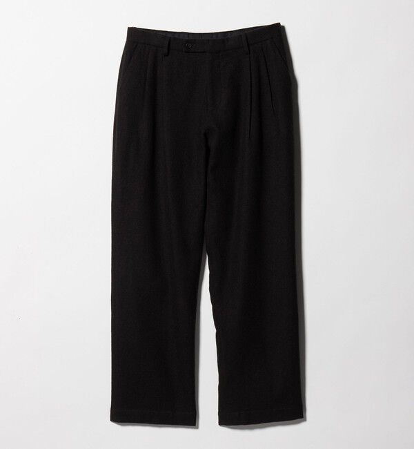 UNITED ARROWS「＜District＞シュリンク サージ 2プリーツ テーパードパンツ」|スーツ|