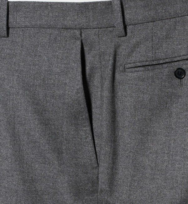 UNITED ARROWS「ストレッチフランネル ノープリーツ スラックス COMFORT EASY-MODEL ヨコストレッチ」|スーツ|