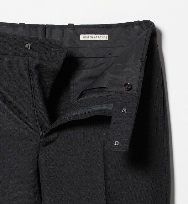UNITED ARROWS「セーラーサージ ワイドストレート スラックス」|スラックス|