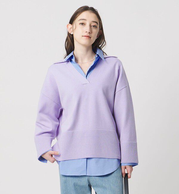 UNITED ARROWS「ウール スキッパーニット」|ニット・セーター|