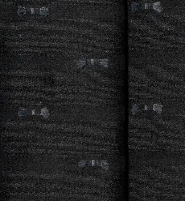 UNITED ARROWS「リボン カットジャガード コート」|ノーカラージャケット|