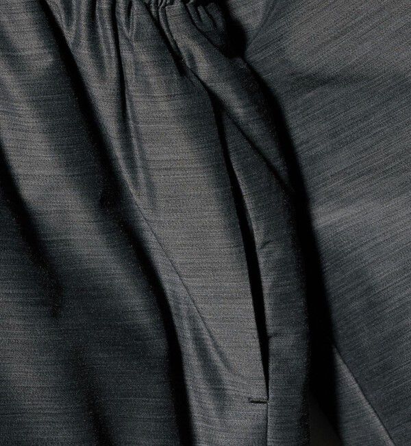 UNITED ARROWS「ペプラム ミドル ダウンコート」|ダウン|